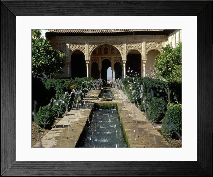 Framed Print : Spain, Andalusia, Granada. The Generalife Framed Print : Spain, Andalusia, Granada. The Generalife