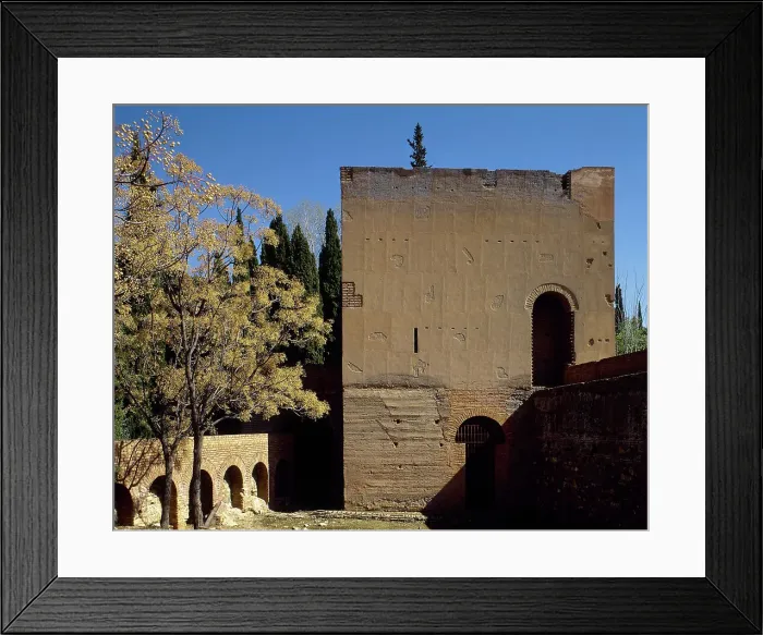 Framed Print : Spain, Andalusia, Granada. The Alhambra. Water Tower Framed Print : Spain, Andalusia, Granada. The Alhambra. Water Tower