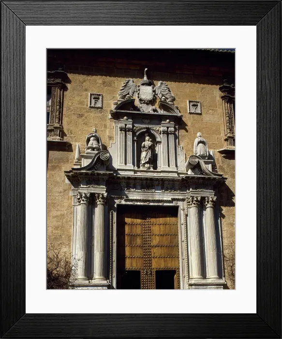 Framed Print : Spain, Andalusia, Granada. Royal Hospital Framed Print : Spain, Andalusia, Granada. Royal Hospital