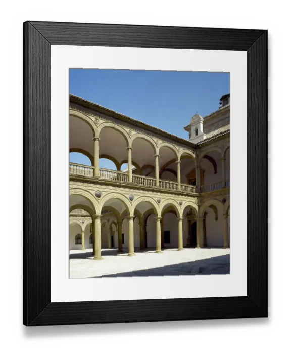 Framed Print : Spain, Toledo. Hospital de Tavera, 1541-1603 Framed Print : Spain, Toledo. Hospital de Tavera, 1541-1603