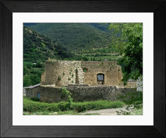 Framed Print : Spain, Catalonia, Sort. Castell of the Counts of Pallars Framed Print : Spain, Catalonia, Sort. Castell of the Counts of Pallars