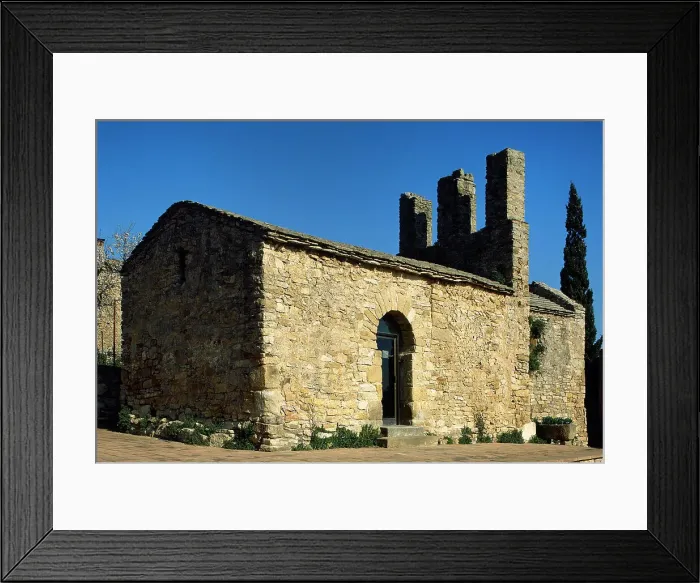 Framed Print : Catalonia, Palau-sator. Church of Sant Julii de Boada Framed Print : Catalonia, Palau-sator. Church of Sant Julii de Boada