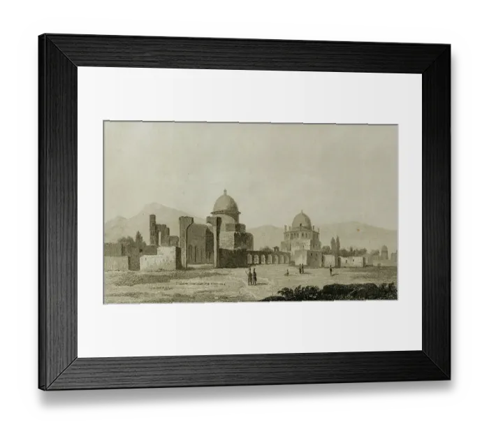 Framed Print : Persia, Soltaniyeh (Zanjan province)