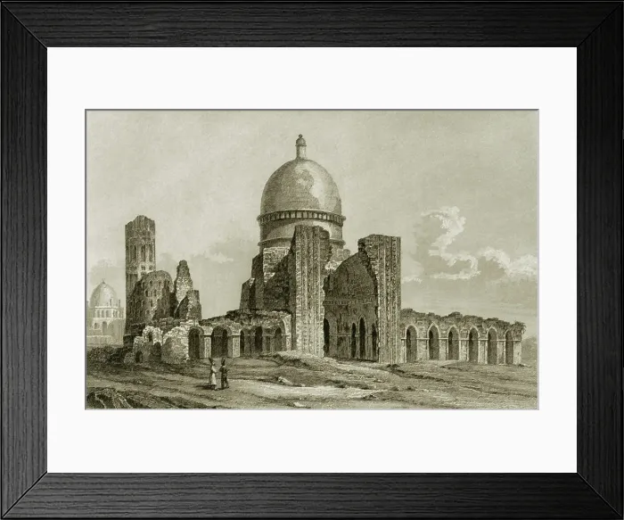 Framed Print : Persia. Soltaniyeh, Zanjan Province Framed Print : Persia. Soltaniyeh, Zanjan Province