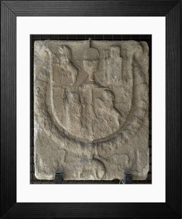 Framed Print : Spanish coat of arms with the arms of the Kingdom of Galicia Framed Print : Spanish coat of arms with the arms of the Kingdom of Galicia