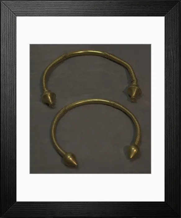Framed Print : Torcs of the Castro of San Lourenzo Pastor Framed Print : Torcs of the Castro of San Lourenzo Pastor