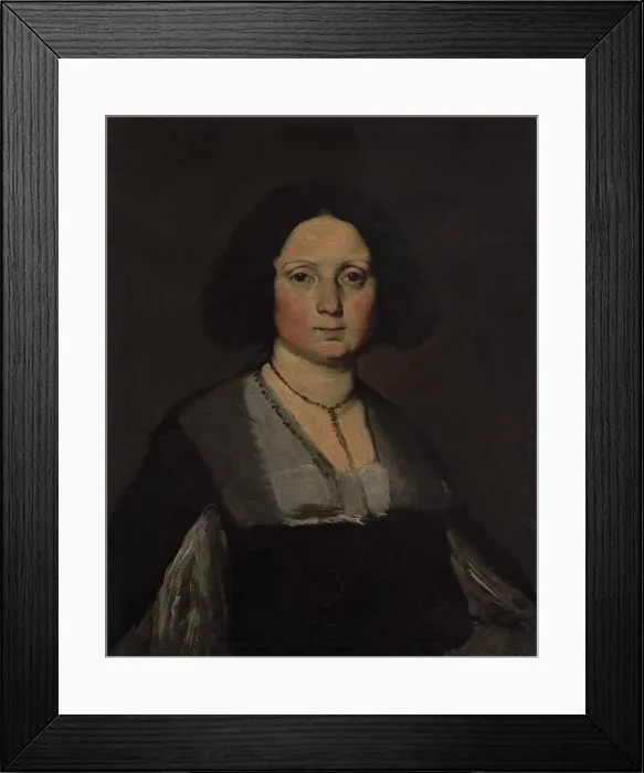 Framed Print : Portrait of a Woman by Bernardo Strozzi (1581-1644) Framed Print : Portrait of a Woman by Bernardo Strozzi (1581-1644)