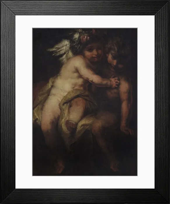 Framed Print : Venus and Cupid, 1600s. Unknown artist. Oil on canvas Framed Print : Venus and Cupid, 1600s. Unknown artist. Oil on canvas