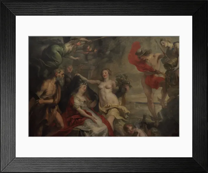 Framed Print : Allegory of Dutch city of Antwerp by Theodoor van Thulden Framed Print : Allegory of Dutch city of Antwerp by Theodoor van Thulden