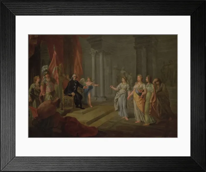 Framed Print : Allegory of the Order of Saint John and the Muses Framed Print : Allegory of the Order of Saint John and the Muses