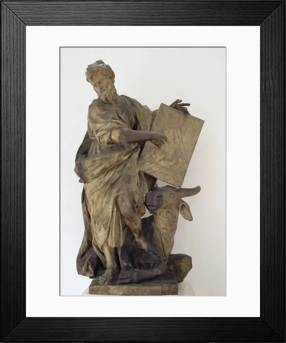 Framed Print : Saint Luke the Evangelist, ca.1680, by Pietro Papaleo Framed Print : Saint Luke the Evangelist, ca.1680, by Pietro Papaleo