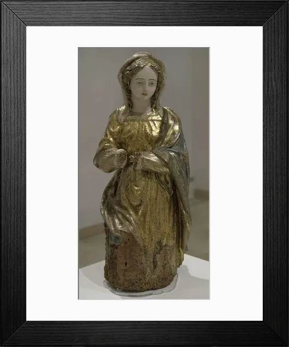 Framed Print : Virgin Mary. Unknown Neapolitan artist. 17th century Framed Print : Virgin Mary. Unknown Neapolitan artist. 17th century