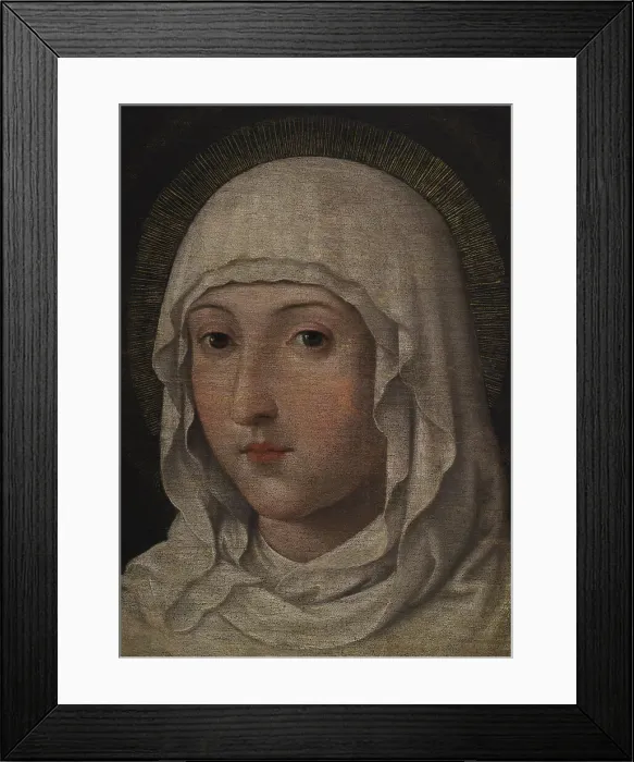 Framed Print : The Virgin of Purity - Juan de Juanes (ca.1523-1579) Framed Print : The Virgin of Purity - Juan de Juanes (ca.1523-1579)