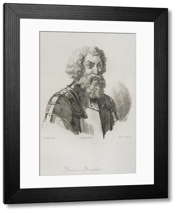 Framed Print : Dmitry Donskoy (1350-1389). Prince of Moscow Framed Print : Dmitry Donskoy (1350-1389). Prince of Moscow