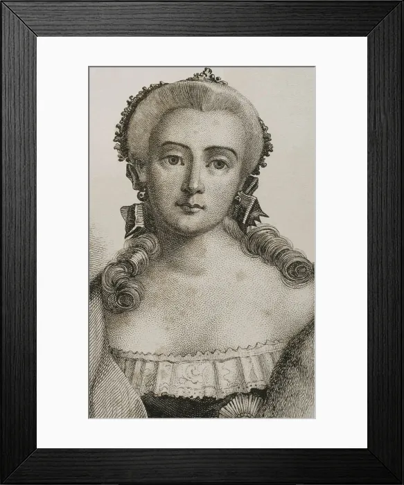 Framed Print : Elizabeth of Russia (1709-1762). Empress of Russia Framed Print : Elizabeth of Russia (1709-1762). Empress of Russia