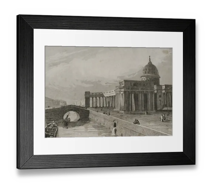 Framed Print : Russia, Saint Petersburg, Kazan Cathedral Framed Print : Russia, Saint Petersburg, Kazan Cathedral