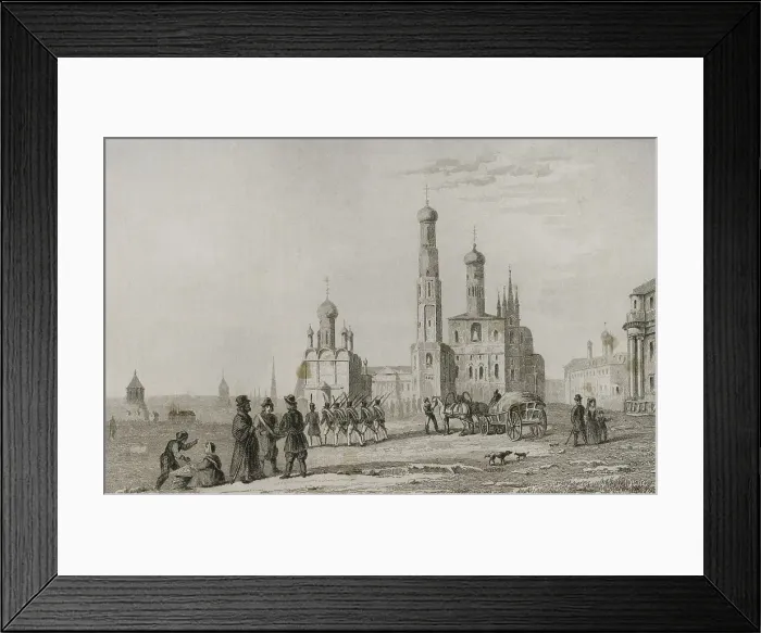 Framed Print : Russia, Moscow. Ivan the Great Bell Tower Framed Print : Russia, Moscow. Ivan the Great Bell Tower