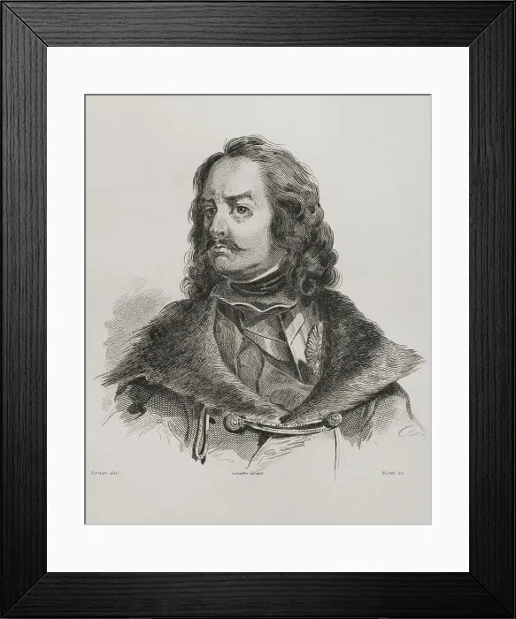 Framed Print : Peter the Great (1672-1725) Framed Print : Peter the Great (1672-1725)