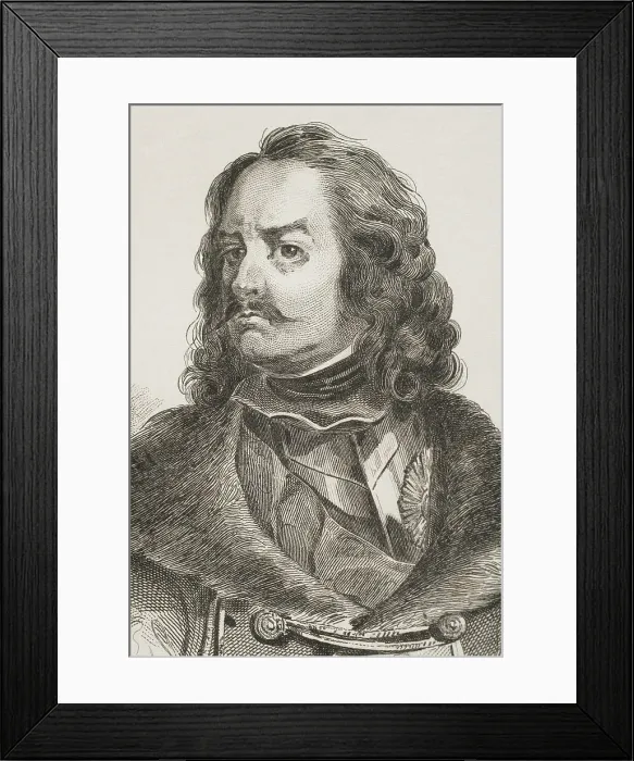 Framed Print : Peter the Great (1672-1725) Framed Print : Peter the Great (1672-1725)