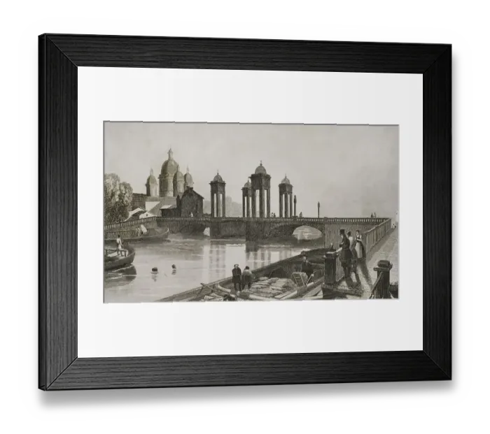 Framed Print : Russia, Saint Petersburg. Trinity Church (Troitskoi Church) Framed Print : Russia, Saint Petersburg. Trinity Church (Troitskoi Church)