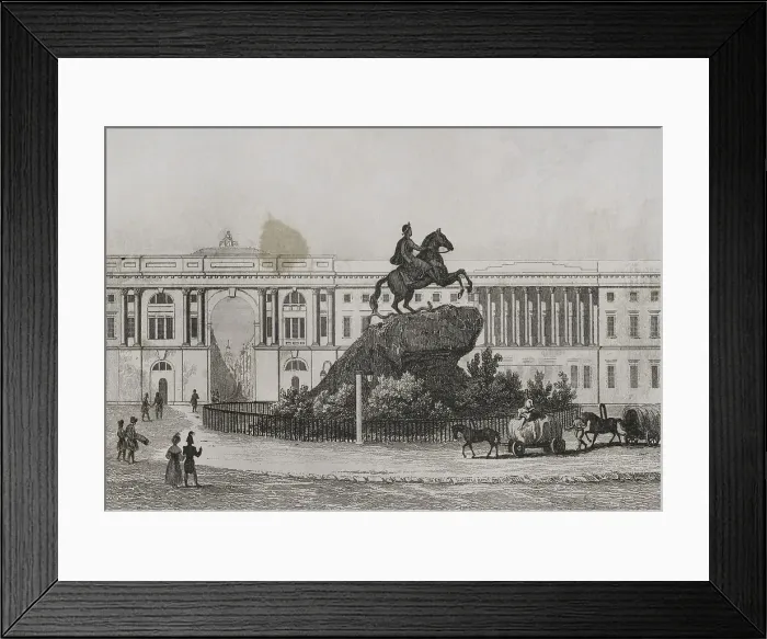 Framed Print : Saint Petersburg - Equestrian statue of Peter the Great Framed Print : Saint Petersburg - Equestrian statue of Peter the Great