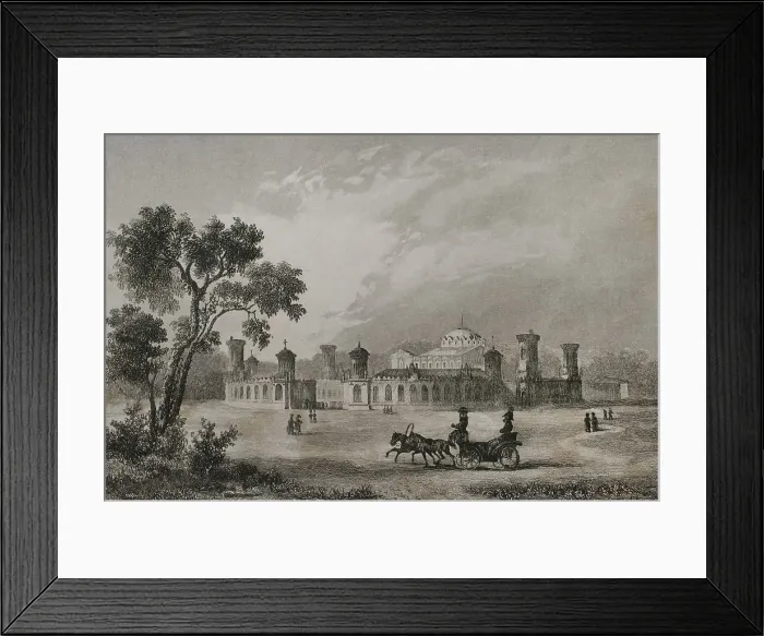 Framed Print : Russia, Moscow. Petrovsky Palace or Petroff Palace Framed Print : Russia, Moscow. Petrovsky Palace or Petroff Palace