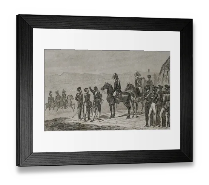 Framed Print : Bulgaria. Russian troops on the field at Schoumla (Schumla) Framed Print : Bulgaria. Russian troops on the field at Schoumla (Schumla)