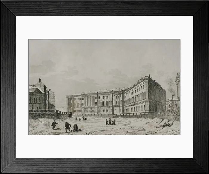 Framed Print : Saint Petersburg - General Staff Building, Moyka River Canal Framed Print : Saint Petersburg - General Staff Building, Moyka River Canal