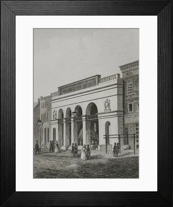 Framed Print : United States, Pennsylvania. Museum of Philadelphia - Arnout Framed Print : United States, Pennsylvania. Museum of Philadelphia - Arnout