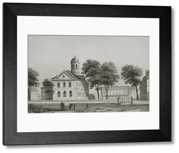 Framed Print : Harvard University in Cambridge, Massachusetts Framed Print : Harvard University in Cambridge, Massachusetts