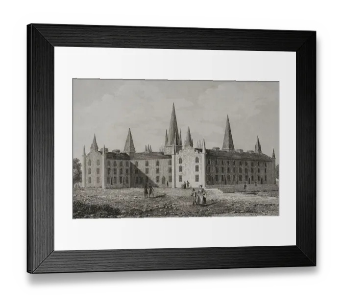Framed Print : United States, Ohio, Gambier. Kenyon College - Traversier Framed Print : United States, Ohio, Gambier. Kenyon College - Traversier