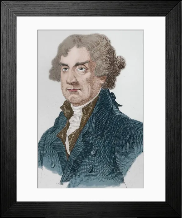 Framed Print : Thomas Jefferson (1743-1826). 3rd US President Framed Print : Thomas Jefferson (1743-1826). 3rd US President