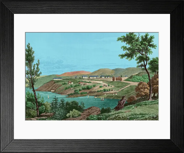 Framed Print : View of West Point. The United States Military West Point Framed Print : View of West Point. The United States Military West Point