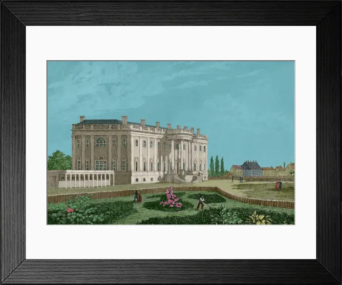 Framed Print : United States, Washington D.C. The White House Framed Print : United States, Washington D.C. The White House