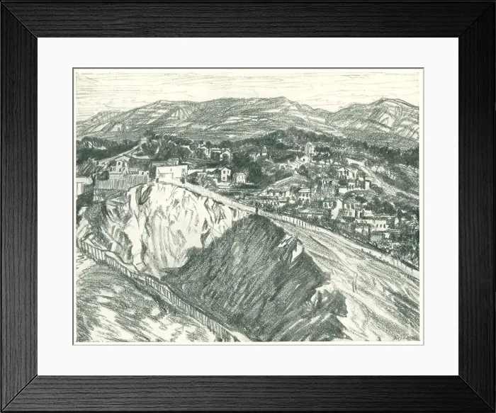 Framed Print : Outskirts, Marseilles Framed Print : Outskirts, Marseilles