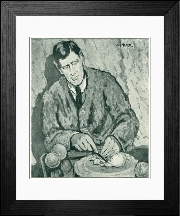 Framed Print : The Orange Man Framed Print : The Orange Man