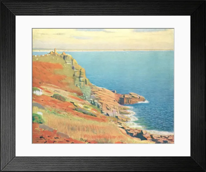 Framed Print : Cornish Landscape Framed Print : Cornish Landscape