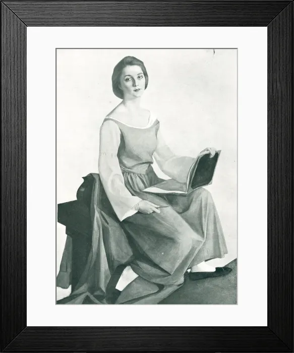 Framed Print : Madame Odyle Baze Framed Print : Madame Odyle Baze