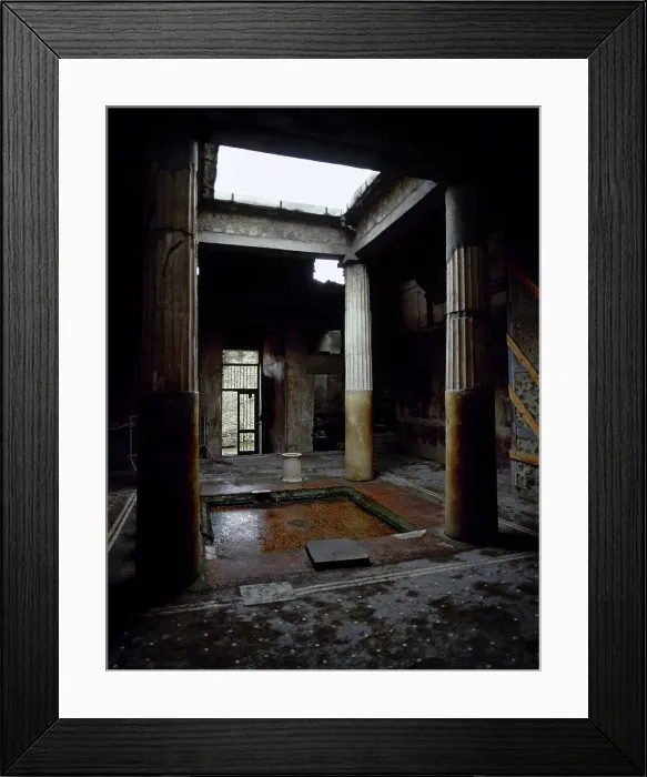 Framed Print : Italy. Pompeii. House of the Ceii. 2nd century BC Framed Print : Italy. Pompeii. House of the Ceii. 2nd century BC