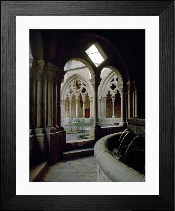 Framed Print : Spain, Catalonia, Vimbodi. Poblet Monastery Framed Print : Spain, Catalonia, Vimbodi. Poblet Monastery
