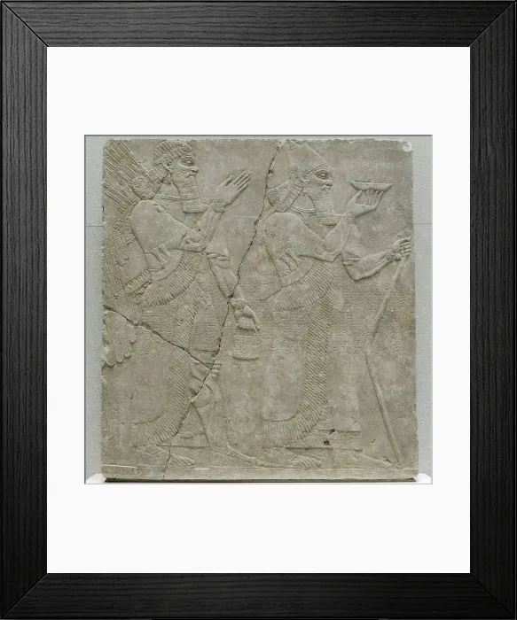 Framed Print : Palace of Ashurnasirpal II. King of the Neo-Assyrian Empire Framed Print : Palace of Ashurnasirpal II. King of the Neo-Assyrian Empire