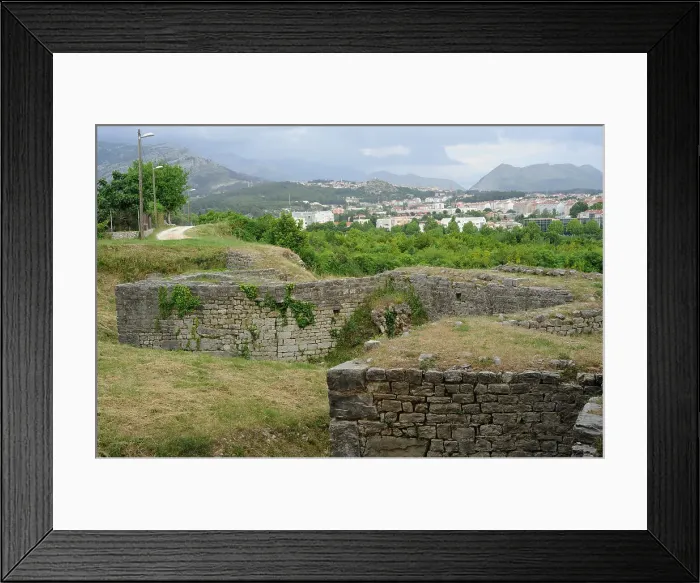 Framed Print : Croatia, Solin. City of Salona. Colonia Martia Ivlia Valeria Framed Print : Croatia, Solin. City of Salona. Colonia Martia Ivlia Valeria