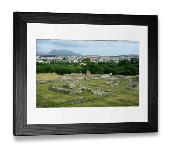 Framed Print : Croatia, Solin. City of Salona. Colonia Martia Ivlia Valeria Framed Print : Croatia, Solin. City of Salona. Colonia Martia Ivlia Valeria