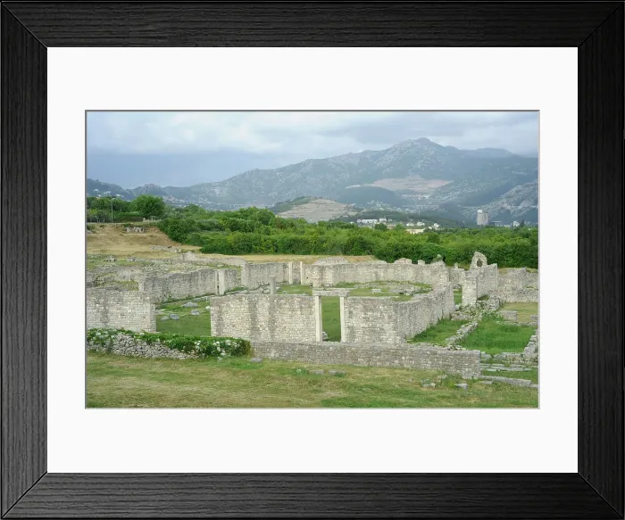 Framed Print : Croatia, Solin. City of Salona. Colonia Martia Ivlia Valeria Framed Print : Croatia, Solin. City of Salona. Colonia Martia Ivlia Valeria