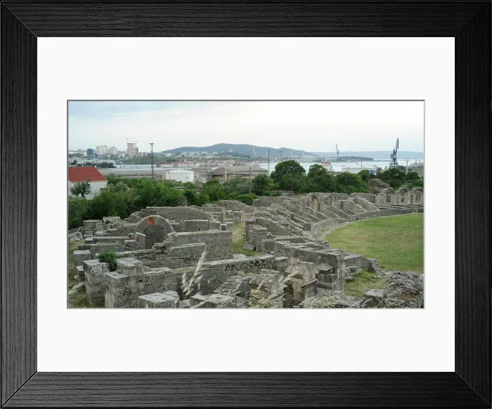 Framed Print : Croatia, Solin. City of Salona. The amphitheatre ruins Framed Print : Croatia, Solin. City of Salona. The amphitheatre ruins