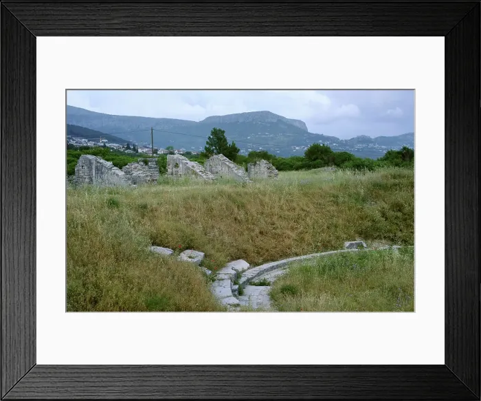 Framed Print : Croatia, Solin. Ancient city of Salona. Archaeological ruins Framed Print : Croatia, Solin. Ancient city of Salona. Archaeological ruins