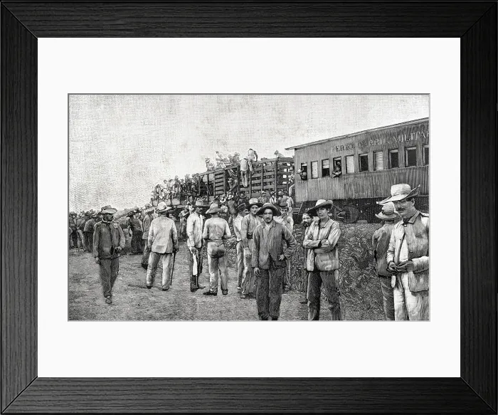 Framed Print : Cuban War of Independence (1895-1898) - Cuba Framed Print : Cuban War of Independence (1895-1898) - Cuba
