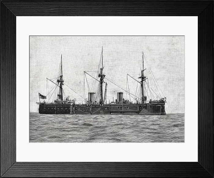 Framed Print : Imperial German Navy battleship Kaiser class SMS Deutschland Framed Print : Imperial German Navy battleship Kaiser class SMS Deutschland