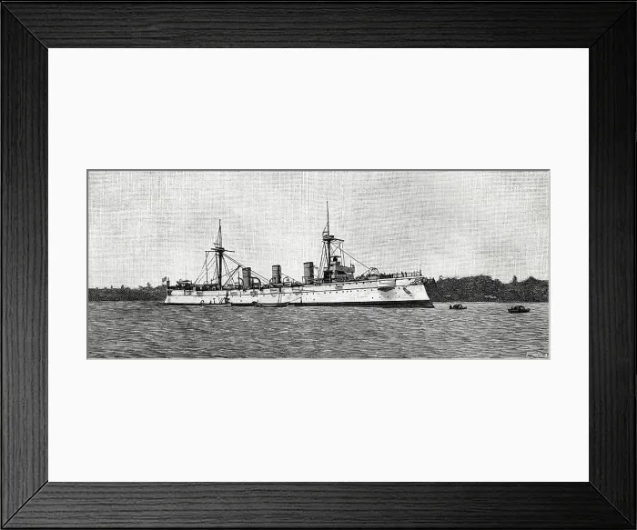 Framed Print : The German East Asia Squadron, China Framed Print : The German East Asia Squadron, China