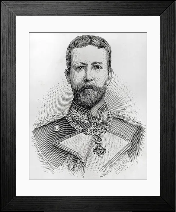 Framed Print : Prince Henry of Prussia (1862-1929). Prince of Prussia